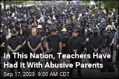 In This Nation, Teachers Have Had It With Abusive Parents