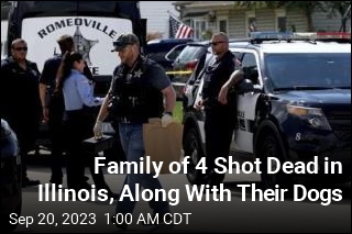 Family and Their Dogs Shot Dead at Illinois Home