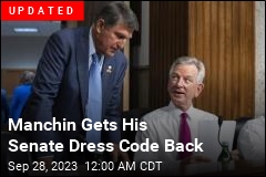 Manchin Wants His Senate Dress Code Back