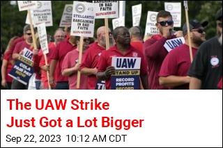 UAW Strike Spreads to Locations in 20 States