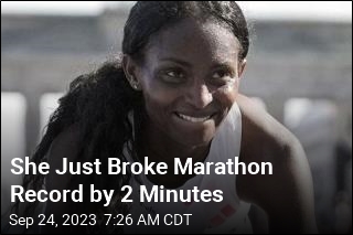 She Destroys World Record in 3rd Competitive Marathon