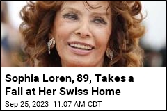 Sophia Loren, 89, Takes a Fall at Her Swiss Home