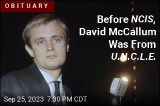 Before NCIS , David McCallum Was From U.N.C.L.E.