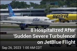 8 Hospitalized After &#39;Sudden Severe Turbulence&#39; on JetBlue Flight