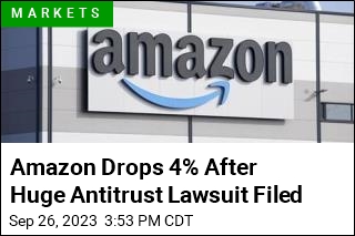 Amazon Drops 4% After Huge Antitrust Lawsuit Filed