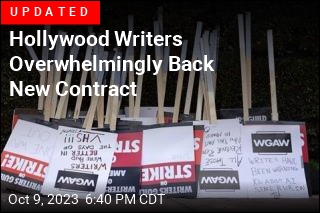 Union Says Hollywood Writers Strike Is Over