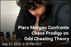 Piers Morgan Pushes Chess Prodigy on Odd Cheating Theory