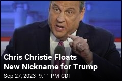 Chris Christie Taunts Trump as &#39;Donald Duck&#39;