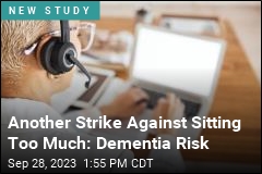 Another Strike Against Sitting Too Much: Dementia Risk