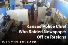 Kansas Police Chief Who Raided Newspaper Office Resigns