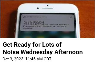 Don&#39;t Be Alarmed When Your Phone Screeches Wednesday
