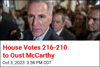 House Ousts McCarthy in Historic Vote