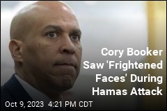 Cory Booker Saw &#39;Frightened Faces&#39; During Hamas Attack