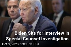 Biden Sits for Interview in Classified Documents Investigation
