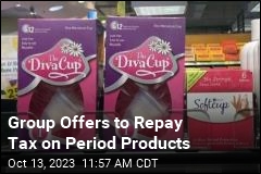 Group Offers to Repay Tax on Period Products
