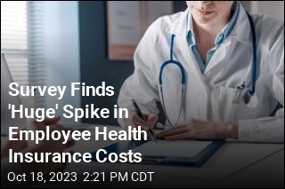 Survey Finds &#39;Huge&#39; Spike in Employee Health Insurance Costs