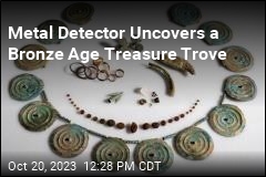 Metal Detector Uncovers a Bronze Age Treasure Trove