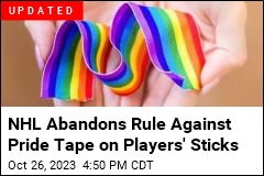 NHL to Review Player&#39;s Use of Pride Tape, a Rule Violation