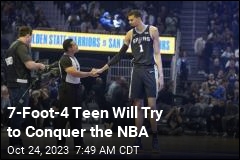 7-Foot-4 Teen Will Try to Conquer the NBA
