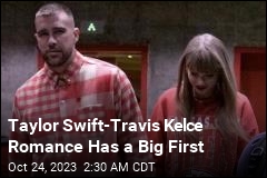 Big First in the Taylor Swift- Travis Kelce Romance