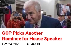 GOP Picks Third Speaker Nominee in 3 Weeks