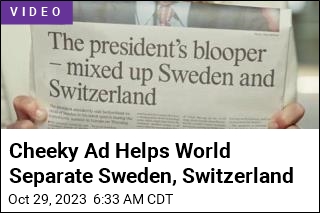 Cheeky Ad Helps Americans Separate Sweden, Switzerland