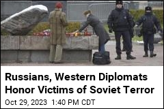 Russians, Diplomats Honor Victims of Soviet Repression