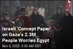 Israeli &#39;Concept Paper&#39; on Gaza&#39;s 2.3M People Worries Egypt