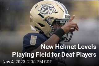 New Helmet Levels Playing Field for Deaf Players