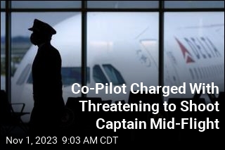Delta Pilot Allegedly Threatened to Shoot Captain Mid-Flight