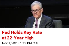 Fed Holds Key Rate at 22-Year High