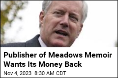 Publisher to Meadows: So About Those Lies in Your Book...