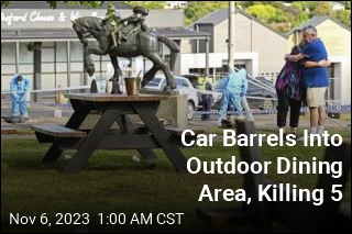 Car Barrels Into Outdoor Dining Area, Killing 5