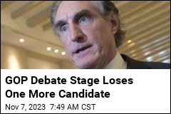 GOP Debate Stage Loses One More Candidate