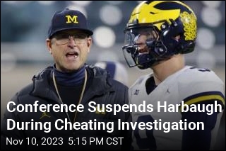 Conference Suspends Harbaugh During Cheating Investigation