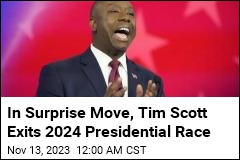 Tim Scott Abruptly Exits 2024 Presidential Race