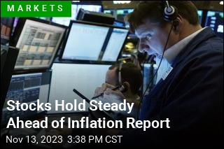 Stocks Hold Steady Ahead of Inflation Report