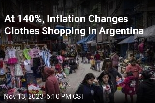 As Inflation Soars, Argentines Buy and Sell Clothes at Fairs