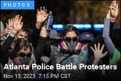 Police Site Protest Turns Violent
