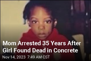 Mom Arrested 35 Years After Girl Found Dead in Concrete