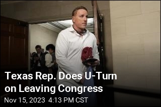 Texas Rep. Does U-Turn on Leaving Congress