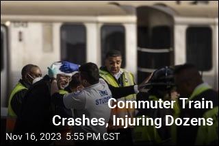 Commuter Train Crashes, Injuring Dozens