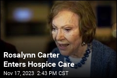 Rosalynn Carter Enters Hospice Care