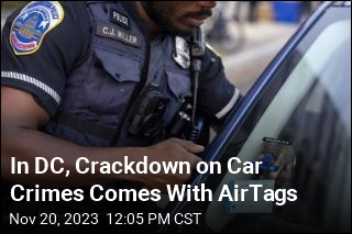 In DC, Crackdown on Car Crimes Comes With AirTags