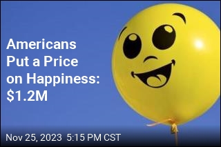 What Price Is Happiness? About $1.2M