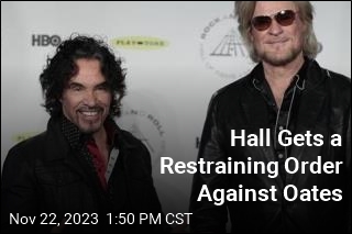 Hall Gets a Restraining Order Against Oates