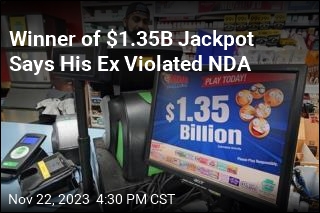 Winner of $1.35B Jackpot Says His Ex Violated NDA