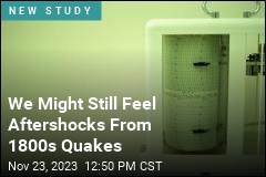 Aftershocks Can Come Centuries Later