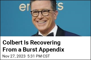 Ruptured Appendix Sidelines Stephen Colbert
