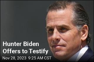 Hunter Biden Offers to Testify Before Congress